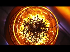 스마트 LED 조명으로 조명 장식 클러스터